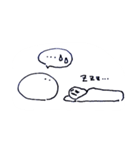 ぽよる＆まるる（個別スタンプ：3）