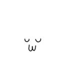 顔文字第1弾（個別スタンプ：6）
