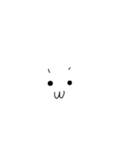 顔文字第1弾（個別スタンプ：7）