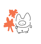 四季の豚（個別スタンプ：3）