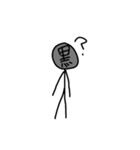 黒ちーずすたんぷ（個別スタンプ：20）