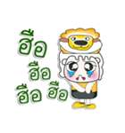 >>Mr. Mena. Love lion..^^<<（個別スタンプ：17）