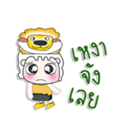 >>Mr. Mena. Love lion..^^<<（個別スタンプ：25）