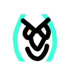 へんな人（個別スタンプ：6）