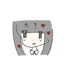 不安ちゃん（個別スタンプ：4）