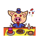 Pig is very angry（個別スタンプ：11）