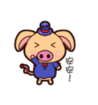 Pig is very angry（個別スタンプ：12）