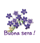 ありがとう花が咲くよ イタリア語 改訂版（個別スタンプ：38）
