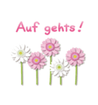 ありがとう花が咲くよドイツ語版（改訂版）（個別スタンプ：32）