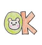 手書きあにまるず！（個別スタンプ：3）