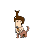 キャラメルおにぎり（個別スタンプ：5）