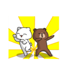 Raikuma ＆ Pusaki（個別スタンプ：1）