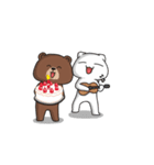 Raikuma ＆ Pusaki（個別スタンプ：9）