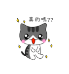 The gray Kitten（個別スタンプ：38）