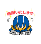 荷揚げヒーロー戦隊エムズマン！（個別スタンプ：26）