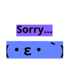 絵文字で表す気持ち！！（個別スタンプ：3）