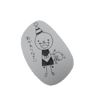 主婦のシンプル小人スタンプ（個別スタンプ：3）