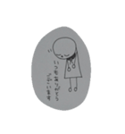 主婦のシンプル小人スタンプ（個別スタンプ：4）
