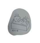 主婦のシンプル小人スタンプ（個別スタンプ：6）