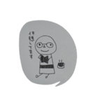 主婦のシンプル小人スタンプ（個別スタンプ：10）
