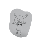 主婦のシンプル小人スタンプ（個別スタンプ：11）