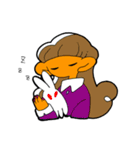 しろめさんスタンプ（個別スタンプ：34）