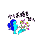 カラフルキャラクター8（個別スタンプ：3）