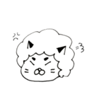 もこもこもねこ（個別スタンプ：3）