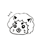もこもこもねこ（個別スタンプ：4）
