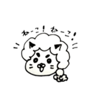 もこもこもねこ（個別スタンプ：8）