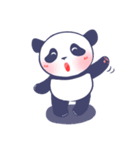 Happy Blue Panda's daily life.（個別スタンプ：5）