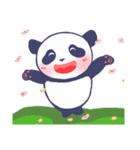 Happy Blue Panda's daily life.（個別スタンプ：6）