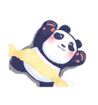 Happy Blue Panda's daily life.（個別スタンプ：10）
