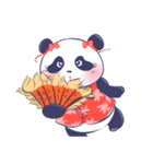 Happy Blue Panda's daily life.（個別スタンプ：19）