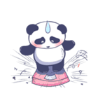 Happy Blue Panda's daily life.（個別スタンプ：26）