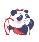 Happy Blue Panda's daily life.（個別スタンプ：37）