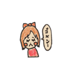 ねこくんと女の子。（個別スタンプ：9）