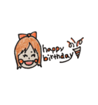 ねこくんと女の子。（個別スタンプ：20）