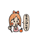 ねこくんと女の子。（個別スタンプ：31）