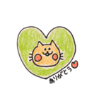 ねこくんと女の子。（個別スタンプ：35）