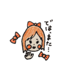 ねこくんと女の子。（個別スタンプ：40）