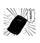 DARK VOLLEYBALL PLAYER（個別スタンプ：6）