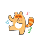 ほぼほぼたぬきが動きがち（個別スタンプ：14）