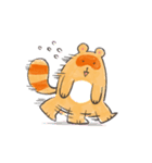 ほぼほぼたぬきが動きがち（個別スタンプ：15）
