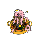 ハンサムなタコさん（個別スタンプ：2）