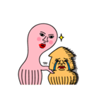 ハンサムなタコさん（個別スタンプ：8）