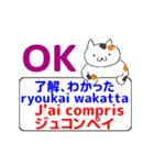 動くみんなのフランス語 その1（個別スタンプ：3）