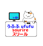 動くみんなのフランス語 その1（個別スタンプ：4）