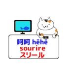 French Taiwanese for everyone move 1（個別スタンプ：4）