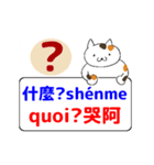 French Taiwanese for everyone move 1（個別スタンプ：24）